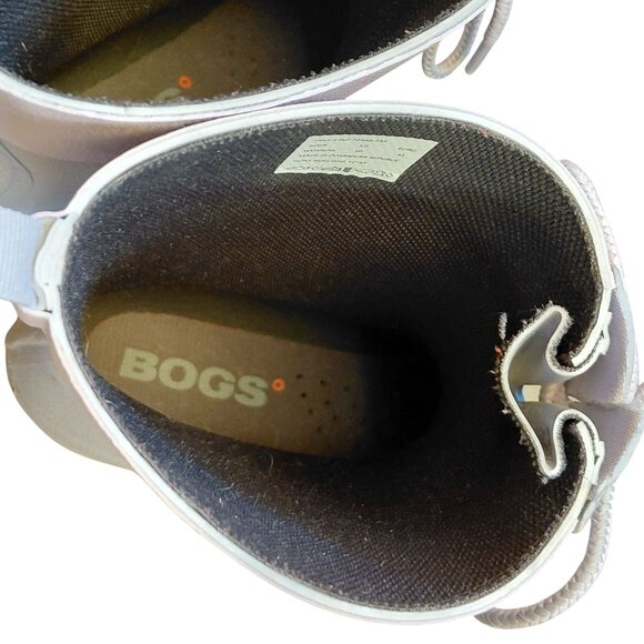 Women's Bog boots size 10 european 41 lilac lavender great condition - Picture 4 of 6